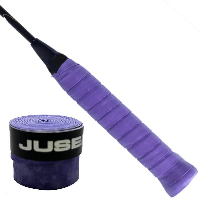JSD Film Adhesion Non-slip Sweatband Badminton Hand Glue PU Beach Tennis Racket Slingshot Jump Rope Fishing Rod Wrap Grip Tape - Slobuy