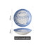 Japanese Style Ceramic Dessert Sauce Dish Tableware Creative Cute Cartoon Lucky Cat Pattern Water Drop Shape Fruit Sushi Plates - Slobuy