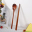 Japanese Wooden Reusable Sushi Chopsticks Spoon Cutlery Set Non-slip Travel Dinnerware Suit Tableware Kitchen Tools - Slobuy