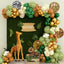 Jungle Animal Balloon Garland Arch Kit 1st Birthday Party Decoration Kids Boy Baby Shower Safari Decor Latex Balloons - Slobuy