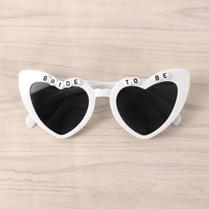 Just Married Sunglasses Wedding Bridal Shower Decoration Bride Groom Team Bride Glasses Bridesmaid Gift Bachelorette Party Decor - Slobuy
