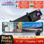 K4 11.26 Inch Carplay & Android Auto 4K 2160P Wifi Dash Cam Rearview Mirror Car DVR GPS Navigation Video Recorder Dual Lens - Slobuy