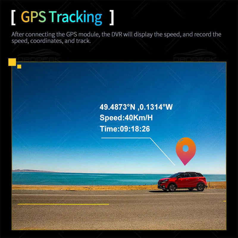 K4 11.26 Inch Carplay & Android Auto 4K 2160P Wifi Dash Cam Rearview Mirror Car DVR GPS Navigation Video Recorder Dual Lens - Slobuy