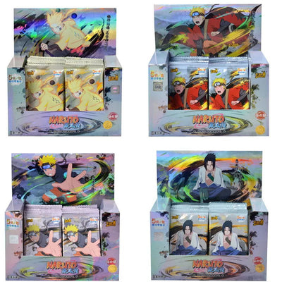 KAYOU Original Naruto Cards Uzumaki Sasuke Ninja Game Collection Rare Cards Box Flash Cards Toys For Children Christmas Gift - Slobuy