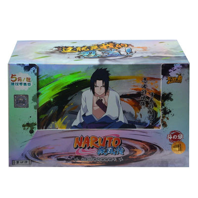 KAYOU Original Naruto Cards Uzumaki Sasuke Ninja Game Collection Rare Cards Box Flash Cards Toys For Children Christmas Gift - Slobuy