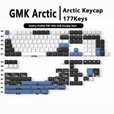 KBDiy GMK Keycap Double Shot GMK Olivia Shoko Jamon WOB Red Samurai Botanical PBT Keycaps Cherry Profile for Mechanical Keyboard - Slobuy