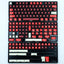 KBDiy GMK Keycap Double Shot GMK Olivia Shoko Jamon WOB Red Samurai Botanical PBT Keycaps Cherry Profile for Mechanical Keyboard - Slobuy