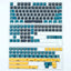 KBDiy GMK Keycap Double Shot GMK Olivia Shoko Jamon WOB Red Samurai Botanical PBT Keycaps Cherry Profile for Mechanical Keyboard - Slobuy