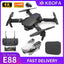 KDBFA 2024 New E88 Pro WIFI FPV Drone Wide Angle HD 4K 1080P Camera Height Hold RC Foldable Quadcopter Dron Helicopter Toys Gift - Slobuy