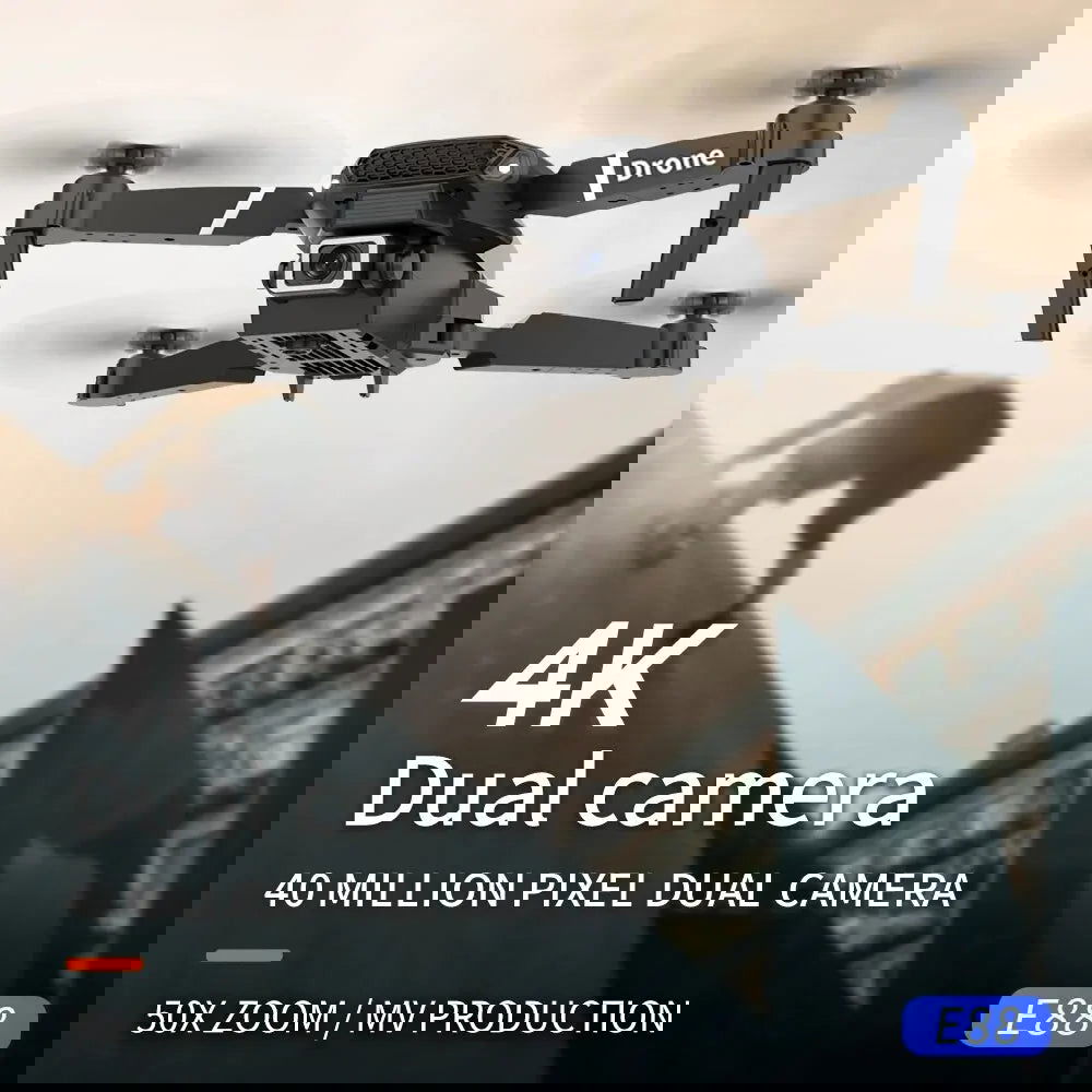 KDBFA 2024 New E88 Pro WIFI FPV Drone Wide Angle HD 4K 1080P Camera Height Hold RC Foldable Quadcopter Dron Helicopter Toys Gift - Slobuy