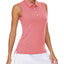 KEFITEVD Summer Golf Vest Women Sleeveless Polo Shirts Breathable Quick Dry Lightweight Sport Tank Top Tennis Running Gym Tops - Slobuy