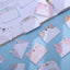 Kawaii Animals Party 3 Layers Sticky Notes Memo Pad To Do List Planner Sticker Notepad Cute Office Decoration Stationery Korean - Slobuy