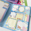 Kawaii Cute Sanrioed Convenience Book Mymelody Kuromi Hello kitty Note Book Cute Paste Notepad Stationery Student Stationery - Slobuy
