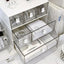 Kawaii Ins Organizer Desktop Drawer Free Combination Storage Box Plastic Hairpin Makeup Cosmetics Desk Storage Organizer Rack - Slobuy