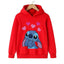 Kawaii Lilo Stitch Hoodie Kids Clothes Girls Clothing Fashion Baby Boys Clothes Autumn Warm Stitch Sweatshirt Children Tops - Slobuy
