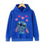 Kawaii Lilo Stitch Hoodie Kids Clothes Girls Clothing Fashion Baby Boys Clothes Autumn Warm Stitch Sweatshirt Children Tops - Slobuy