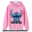 Kawaii Lilo Stitch Hoodie Kids Clothes Girls Clothing Fashion Baby Boys Clothes Autumn Warm Stitch Sweatshirt Children Tops - Slobuy