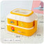 Kawaii Portable Lunch Box For Girls School Kids Plastic Picnic Bento Box Microwave Food Box With Compartments Storage Containers - Slobuy