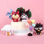 Kawaii Sanrio Anime Figure Cinnamoroll Kuromi Doll Strawberry Bear Action Figures DIY Cake Decorate Toys Gifts For Children - Slobuy