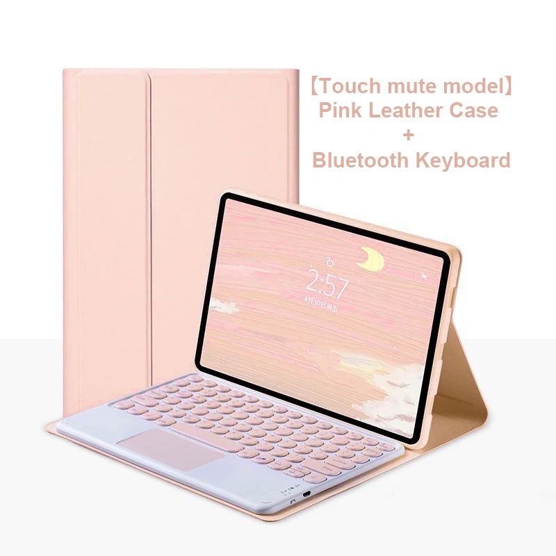 Keyboard Case For Samsung Galaxy Tab A9+ 11 A8 10.5 S6 Lite 10.4 S9 11 S7 S9 FE S7 S8 S9 Plus 12.4 S8 S9 Ultra 14.6 - Slobuy