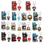 Keychain DC Wonder Woman Superman the Flash Aquaman Arrow Daredevil Cyborg Batman POP Action Figure Collection Toys - Slobuy