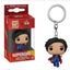 Keychain DC Wonder Woman Superman the Flash Aquaman Arrow Daredevil Cyborg Batman POP Action Figure Collection Toys - Slobuy