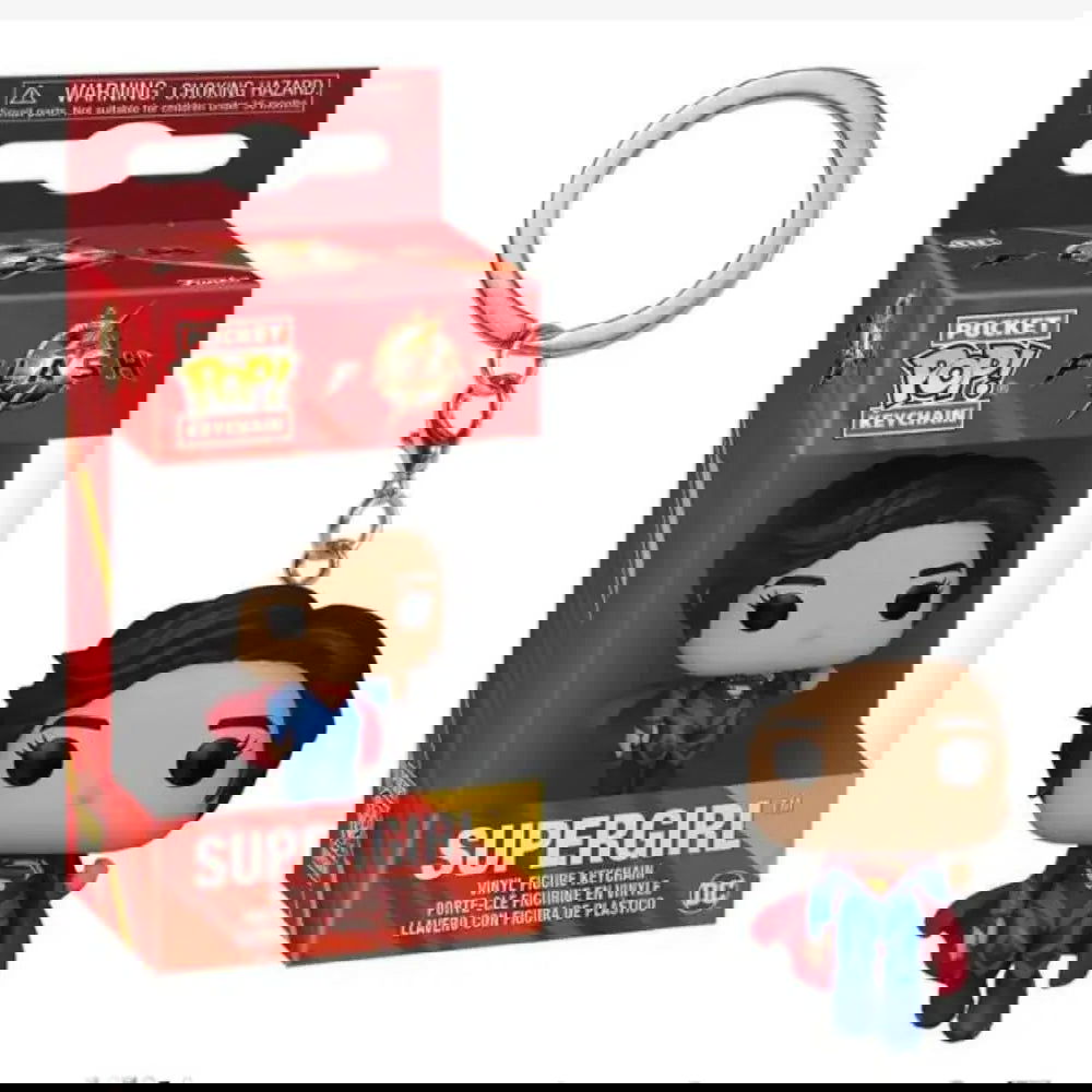 Keychain DC Wonder Woman Superman the Flash Aquaman Arrow Daredevil Cyborg Batman POP Action Figure Collection Toys - Slobuy