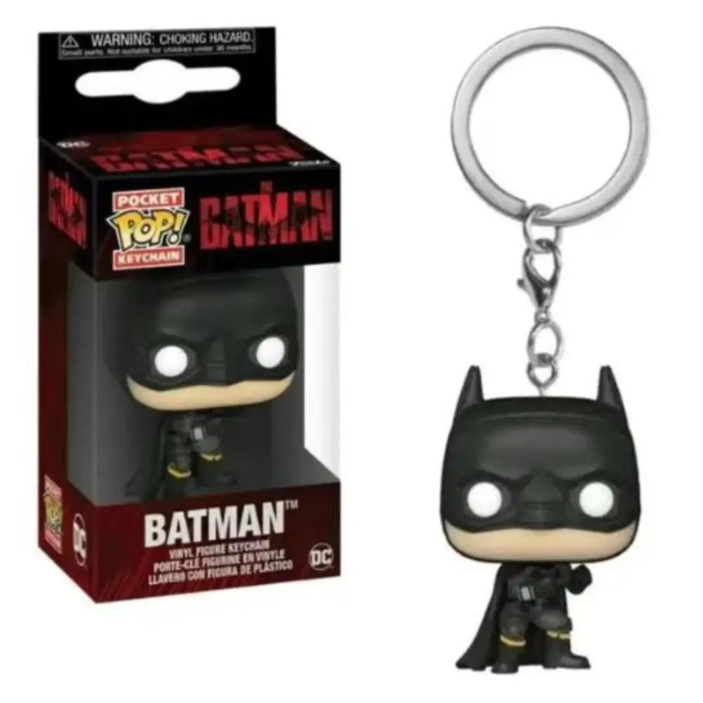 Keychain DC Wonder Woman Superman the Flash Aquaman Arrow Daredevil Cyborg Batman POP Action Figure Collection Toys - Slobuy