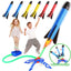 Kid Air Rocket Foot Pump Launcher Outdoor Air Pressed Stomp Soaring Rocket Toys Child Play Set Jump Sport Games Toys For Childre - Slobuy