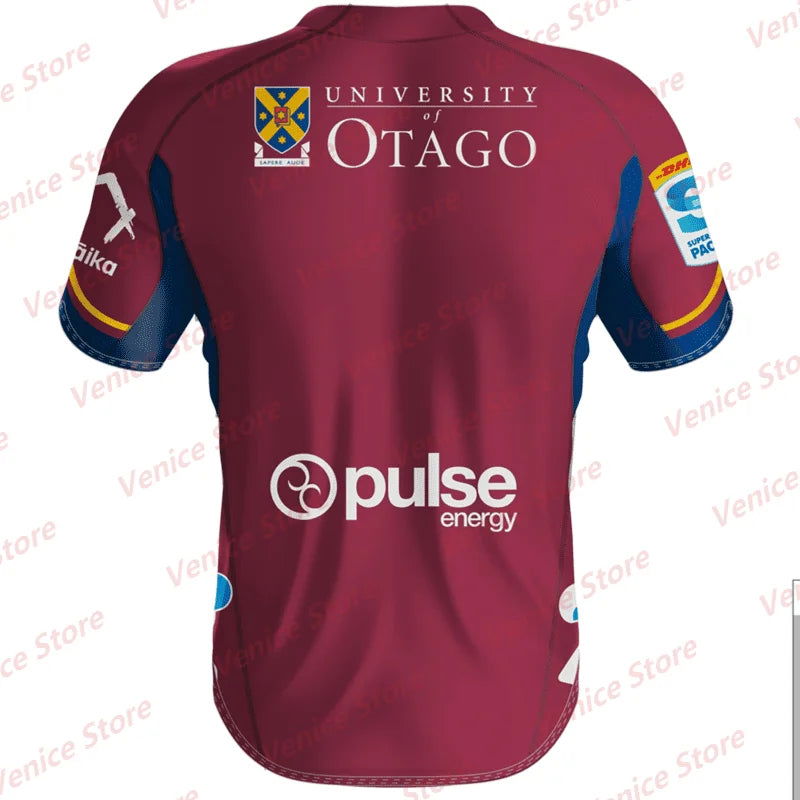 2024 Summer New Arrival Super Rugby Training Jersey Highlanders Home Away Jersey Men Women T-shirt Adult/Kid Australian Football - Slobuy