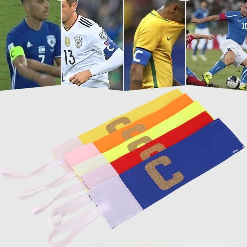 Kids Adults Football Captain Armband Soccer Arm Band Leader Competition Gift Soccer Captain Group Armband Football Training - Slobuy