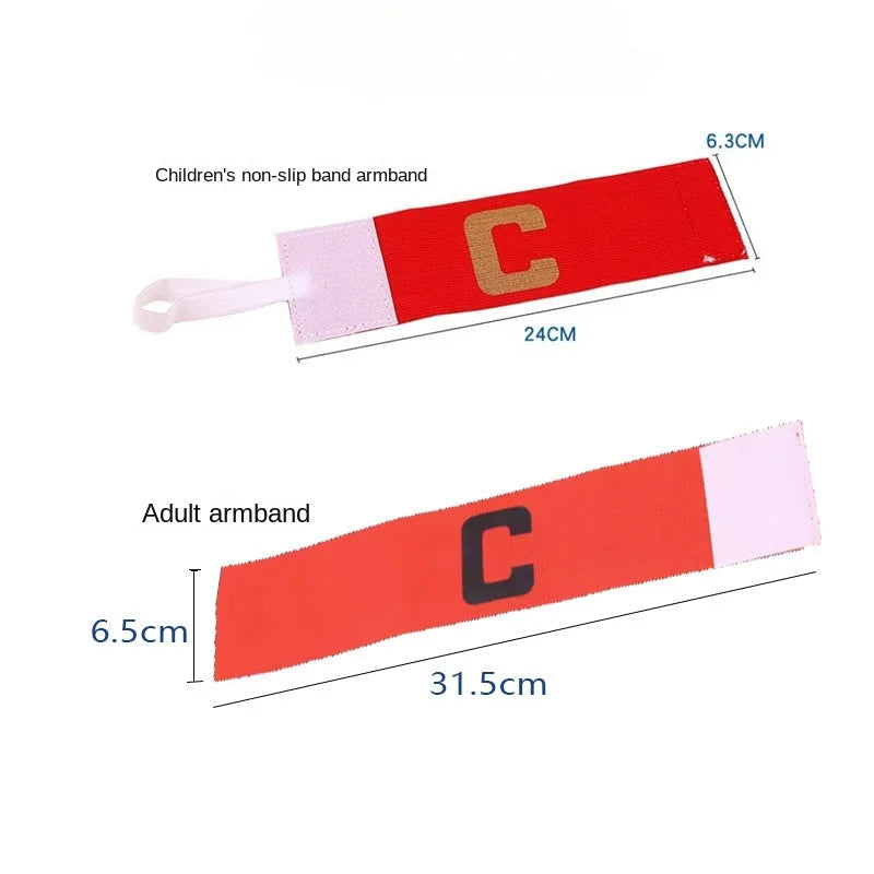 Kids Adults Football Captain Armband Soccer Arm Band Leader Competition Gift Soccer Captain Group Armband Football Training - Slobuy
