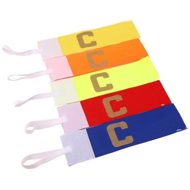 Kids Adults Football Captain Armband Soccer Arm Band Leader Competition Gift Soccer Captain Group Armband Football Training - Slobuy