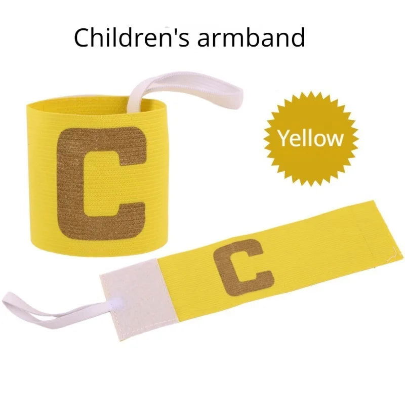 Kids Adults Football Captain Armband Soccer Arm Band Leader Competition Gift Soccer Captain Group Armband Football Training - Slobuy