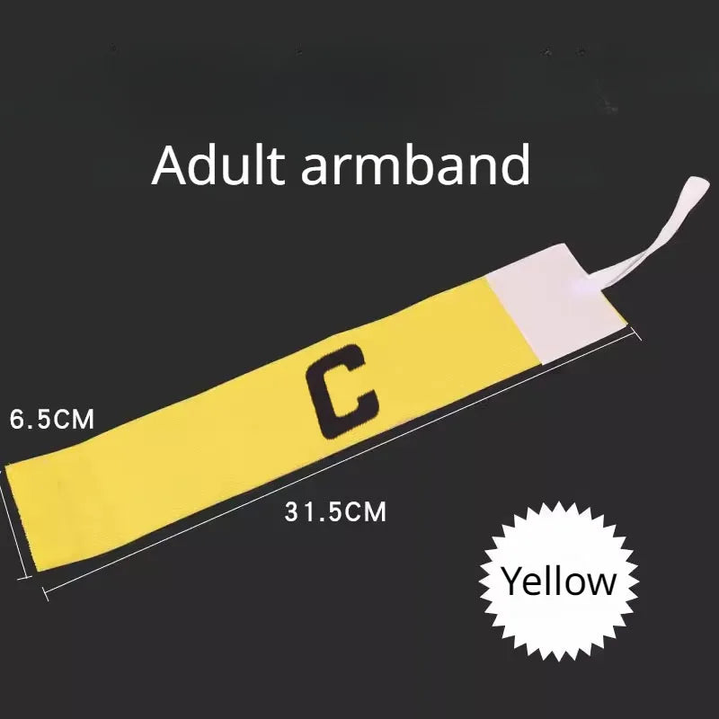 Kids Adults Football Captain Armband Soccer Arm Band Leader Competition Gift Soccer Captain Group Armband Football Training - Slobuy