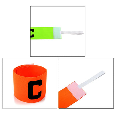 Kids Adults Football Captain Armband Soccer Arm Band Leader Competition Gift Soccer Captain Group Armband Football Training - Slobuy