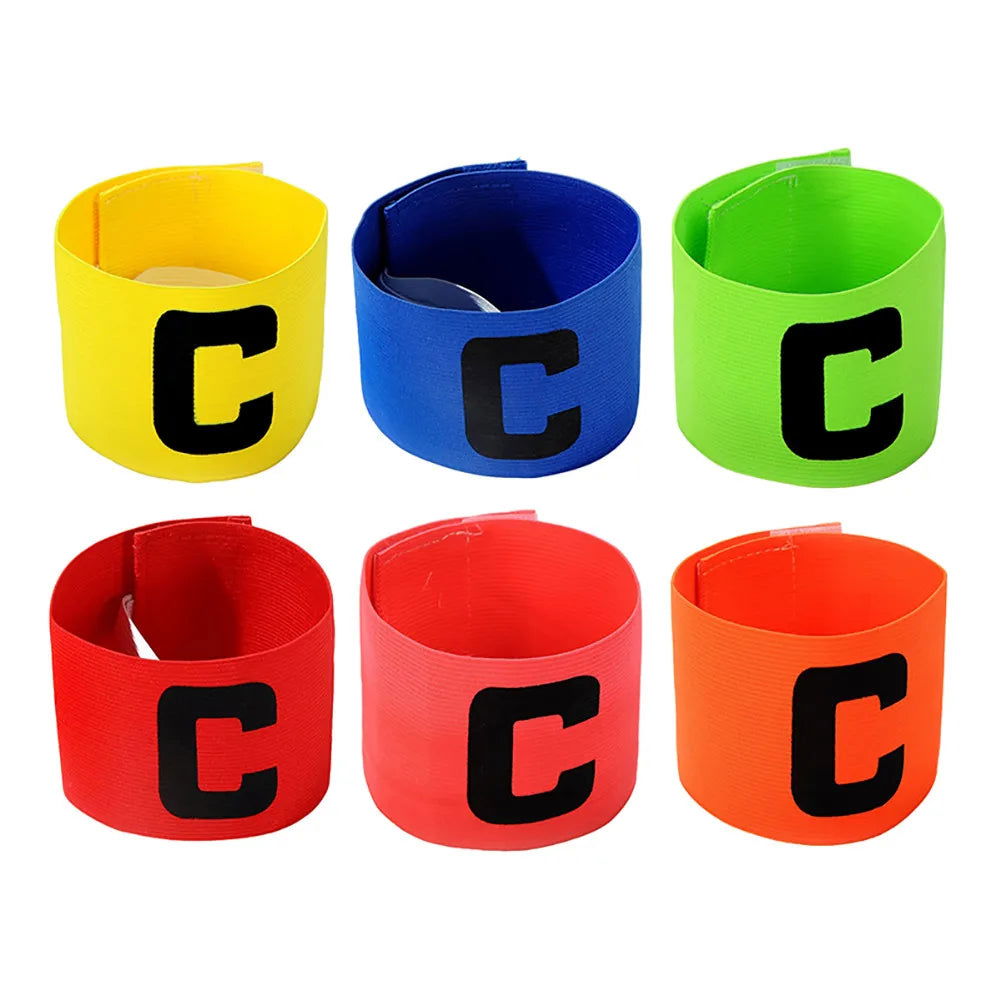 Kids Adults Football Captain Armband Soccer Arm Band Leader Competition Gift Soccer Captain Group Armband Football Training - Slobuy