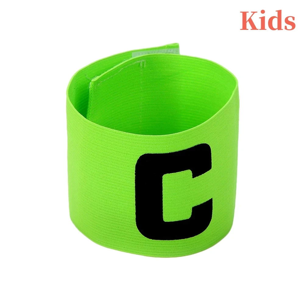 Kids Adults Football Captain Armband Soccer Arm Band Leader Competition Gift Soccer Captain Group Armband Football Training - Slobuy