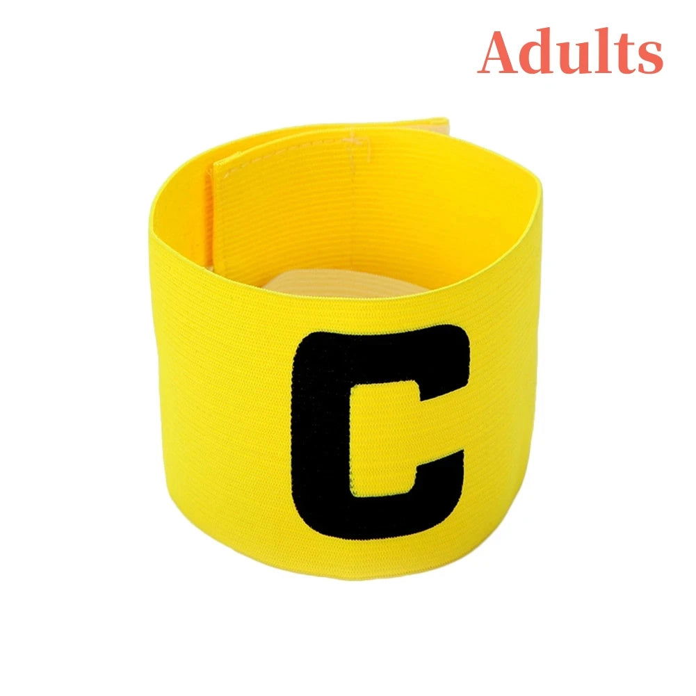 Kids Adults Football Captain Armband Soccer Arm Band Leader Competition Gift Soccer Captain Group Armband Football Training - Slobuy