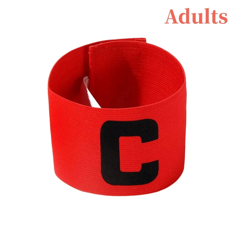 Kids Adults Football Captain Armband Soccer Arm Band Leader Competition Gift Soccer Captain Group Armband Football Training - Slobuy
