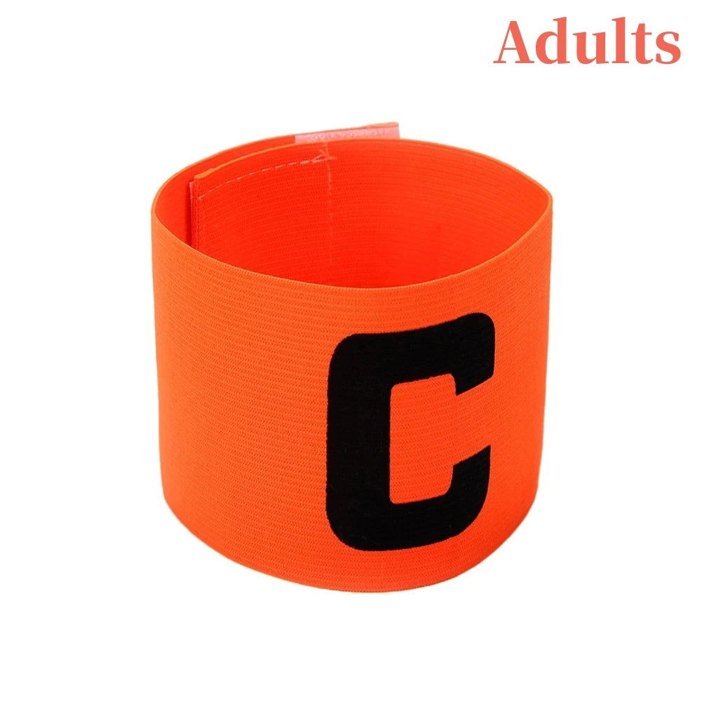 Kids Adults Football Captain Armband Soccer Arm Band Leader Competition Gift Soccer Captain Group Armband Football Training - Slobuy