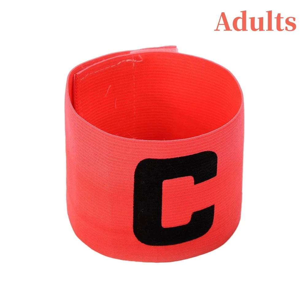 Kids Adults Football Captain Armband Soccer Arm Band Leader Competition Gift Soccer Captain Group Armband Football Training - Slobuy