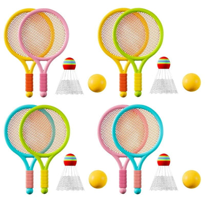 Kids Badminton Rackets Set Lightweight Children Tennis Badminton Tennis Racquets - Slobuy