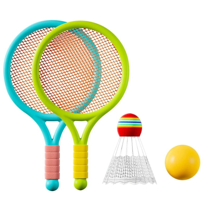Kids Badminton Rackets Set Lightweight Children Tennis Badminton Tennis Racquets - Slobuy