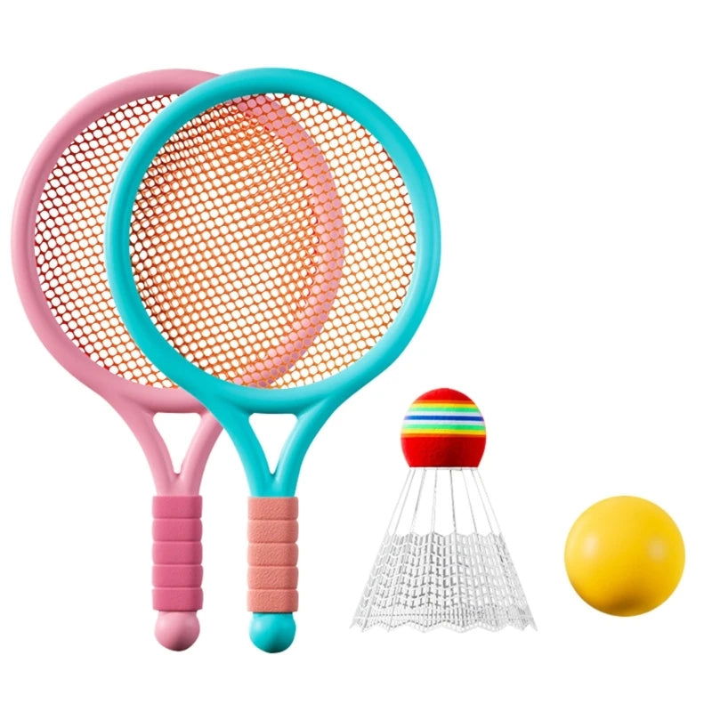 Kids Badminton Rackets Set Lightweight Children Tennis Badminton Tennis Racquets - Slobuy