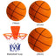 Kids Bouncing Mute Silent Basketball Squeezable Mute Bouncing Basketball Indoor Silent Ball Foam Basketball Bounce Football - Slobuy