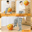 Kids Bouncing Mute Silent Basketball Squeezable Mute Bouncing Basketball Indoor Silent Ball Foam Basketball Bounce Football - Slobuy