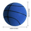 Kids Bouncing Mute Silent Basketball Squeezable Mute Bouncing Basketball Indoor Silent Ball Foam Basketball Bounce Football - Slobuy