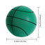 Kids Bouncing Mute Silent Basketball Squeezable Mute Bouncing Basketball Indoor Silent Ball Foam Basketball Bounce Football - Slobuy