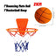 Kids Bouncing Mute Silent Basketball Squeezable Mute Bouncing Basketball Indoor Silent Ball Foam Basketball Bounce Football - Slobuy
